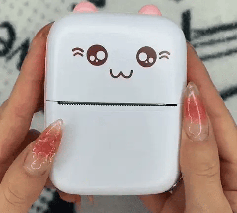 Bluetooth Mini Thermal Printer Inkless Rechargeable Printer